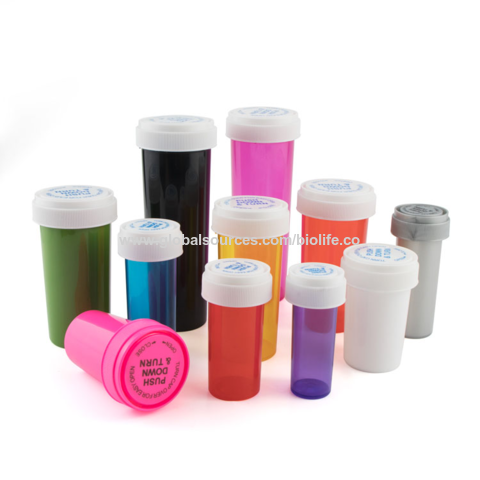 Pink Pill Bottle: Pink Pharmacy Vials For Medical Marijuana