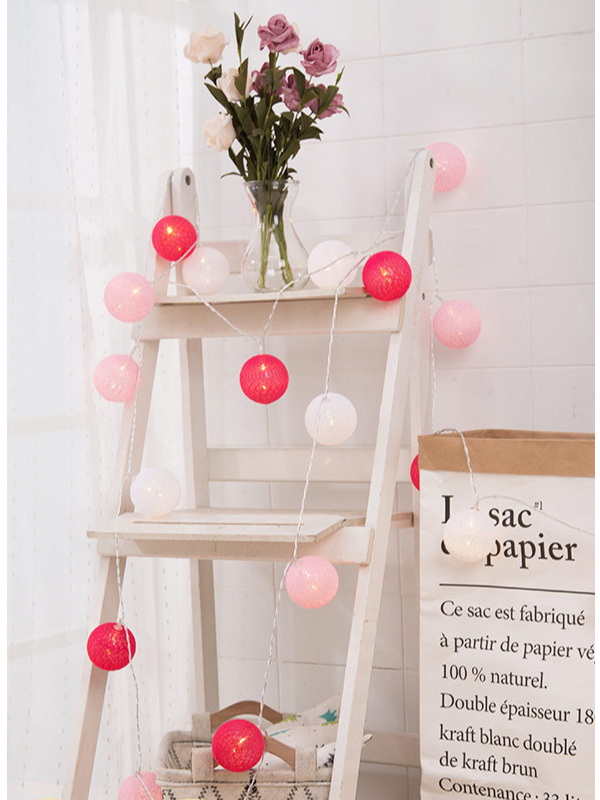 Macaroon Color LED String Light, IP44 Waterproof Powered, 10/20/40 Heads, Perffect for Decoration supplier