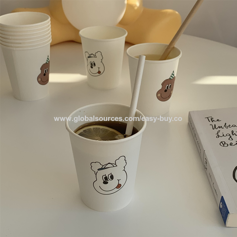Buy Wholesale China Paper Cups Pretty Disposable Coffee Cups Cute Coffee  Cups Paper With Lids Cheap Personalized Ripple Paper Coffee Cups With  Straws & Paper Cup at USD 0.11