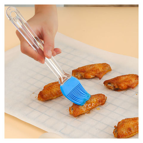 Small Size Heat Resistant Silicone Basting Grill Oil Brush Baking Butter  Pastry Brush For BBQ Kitchen Tools - Buy Small Size Heat Resistant Silicone  Basting Grill Oil Brush Baking Butter Pastry Brush