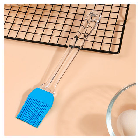 Gray Silicone and Wood Pastry Brush - World Market