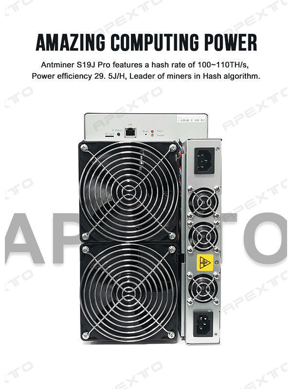 High profit Blockchain Miner Antminer S19 Pro 100TH/s Antmin, Bitcoin