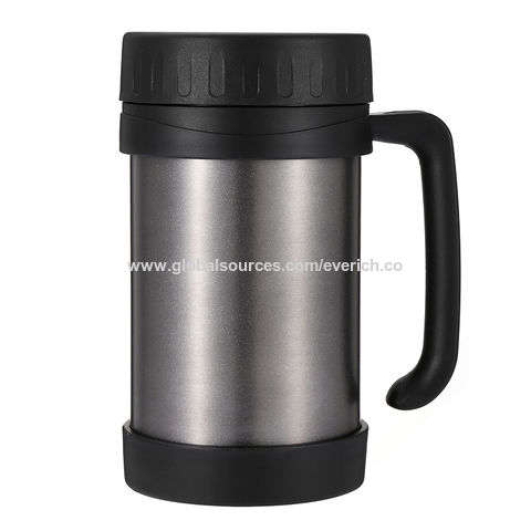 500ml Stainless Steel Thermos Food Flask Vacuum Insulated Soup Jar with  Handle