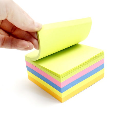 Buy Wholesale China Sticky Notes 3x3 Inches,bright Colors Self-stick Pads,  Easy To Post For Home, Office, Notebook & 3x3 Sticky Notes at USD 0.4
