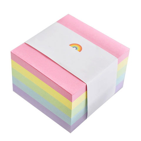 6 Colors Sticky Notes, 3x3 Inches, Bright Colors Self-Sticky Pads, Easy To  Post For Home, Office, Notepads