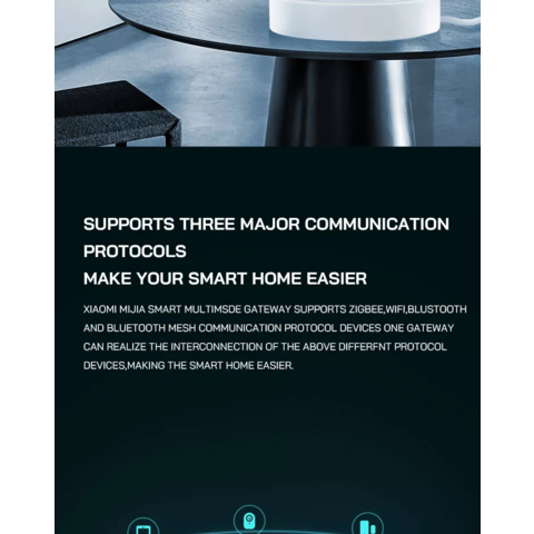 Passerelle ZigBee 3 + Bluetooth Mesh vers WiFi pour Tuya Smart