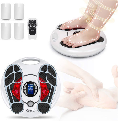 Buy Wholesale China Ems Foot Massager Pad Pulse Foot Massage Machine  Electric Calf Leg Therapy Massage Machine & Ems Foot Massager at USD 36