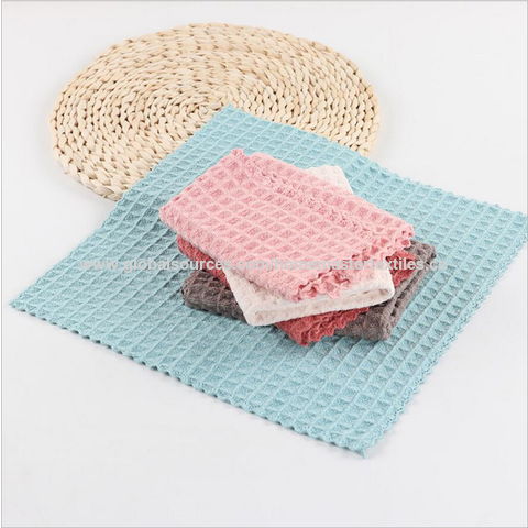 Buy Wholesale China Microfiber Kitchen Towel Super Absorbent Fast Drying  Waffle Weave Dishcloths,dish Drying Towels & Towel