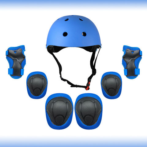 Ensemble d'équipement de protection pour casque de patinage pour enfants,Casque  de protection pour enfants