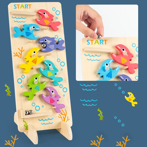 Factory Direct High Quality China Wholesale Children's Wooden Fish