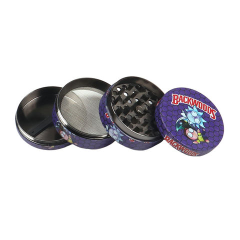 40mm Zinc Alloy Herb Grinder 3 Layer Bullet Shape Spice Miller