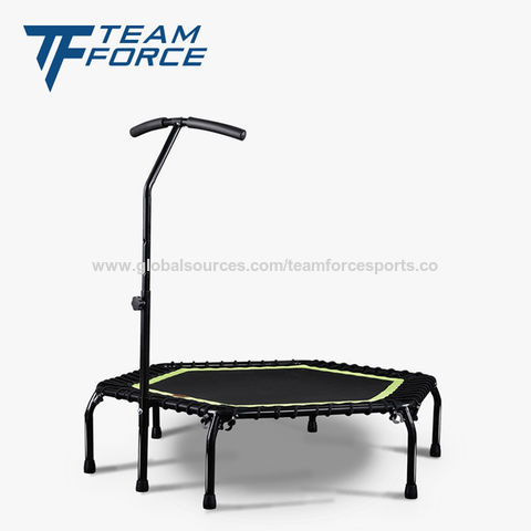 Compre Mini Trampolín De Gimnasia Profesional Para Ejercicio De Gimnasio  Con Mango Para Adultos y Trampolín de China por 18.9 USD