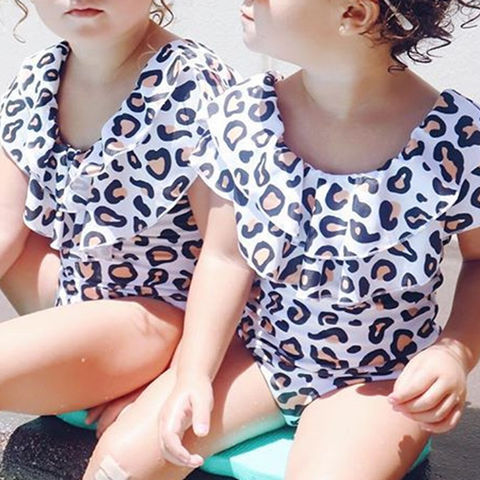 Children's Wholesale Design Swimwear Two Piece Beachwear Girls