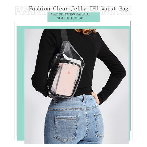 Holographic PVC Waist Packs for Women Fanny Belt Bag Festival Bum