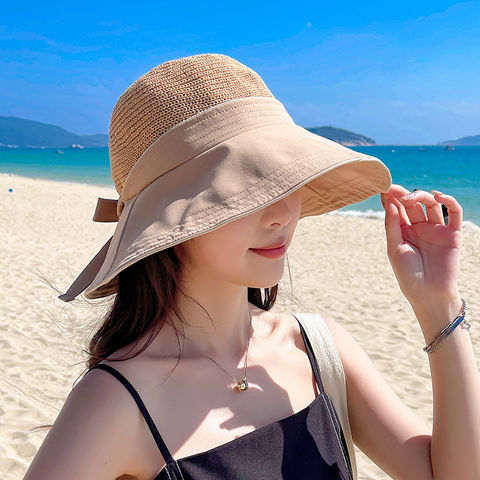 Kaufen Sie China Großhandels-Eimer Hut Frauen Sommer Outdoor-reise  Sonnencreme Sonnenschutz Atmungsaktive Zylinder und Mütze  Großhandelsanbietern zu einem Preis von 3 USD