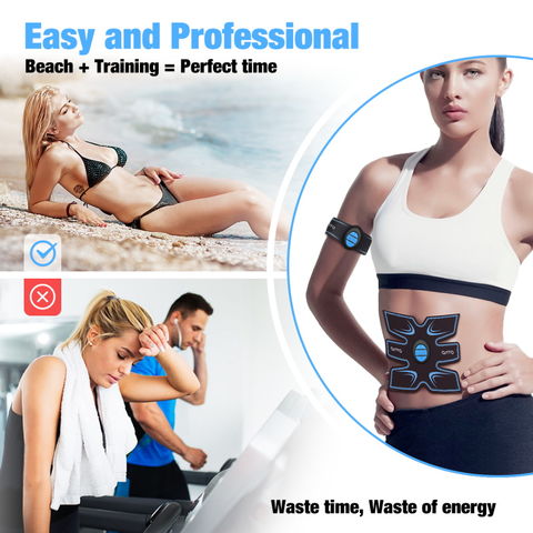 Ems Muscle Toner Abdominal Muscle Trainer For Fitness Weight Loss With Ce,  Rohs Muscle Stimulator, Abs Muscle Stimulator, Abdominal Muscle Trainer,  Fitness Equipment - Buy China Wholesale Abs Muscle Toner $13.5