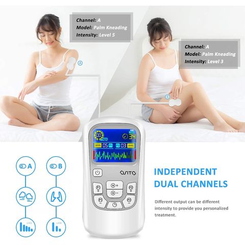 Buy Wholesale China Tens Machine Back Pain Physical Therapy Equipment  Electrodes Massage Unit Ems Muscle Stimulator Fda & Tens Machine at USD 10