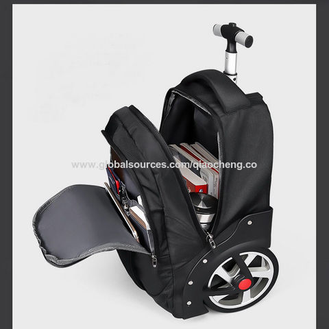 Buy Wholesale China School Backpack Luggage Wheels Trolley Laptop