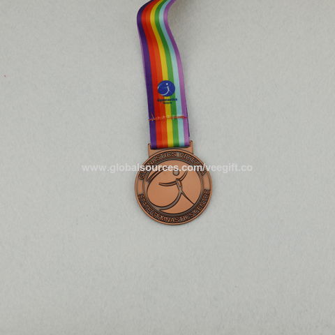Medallas de fútbol de 3.0 in, premios de medalla de bronce de fútbol