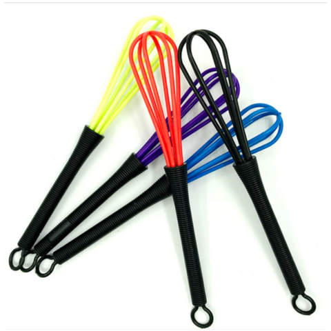 Hair Dye Bowl and Whisk Set - 3 Salon Color Bowls and 3 Whisks