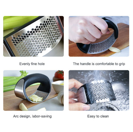 Buy Wholesale China Manual Stainless Steel Garlic Crusher Peeler