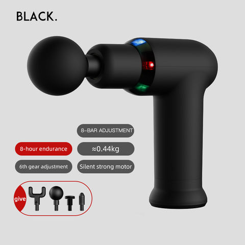 Handheld Back Massager with Heat Deep Tissue Percussion Massager