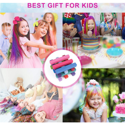 10 Piece Temporary Hair Chalks Color Girl Toys For Girls Ages 8-12 Birthday  Gift