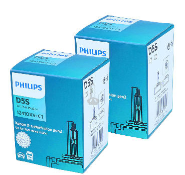Buy Wholesale China Hot Sale 100 Pcs Philips D5s 12410 Xv2 X-tremevision  +150% Gen2 Xenon Brenner Scheinwerfer Lampe & Automotive Xenon Bulbs at USD  75