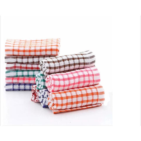 12Pack High Absorbent 100% Cotton Kitchen cloth SWAB Dish Towels Tea Towels