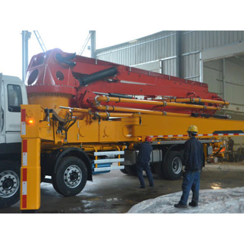 Camion Pompe Béton Livraison Ciment Toupie Achetez En Gros Pompe à