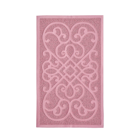 TAPIS ANTIDÉRAPANT EN SILICONE NOIR AVEC 32 RAINURES