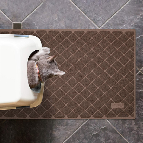 Buy Wholesale China Brown Cat Litter Box Mats Suits Use For