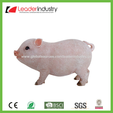 Pig Plastic Outdoor Ornaments & Statues for sale
