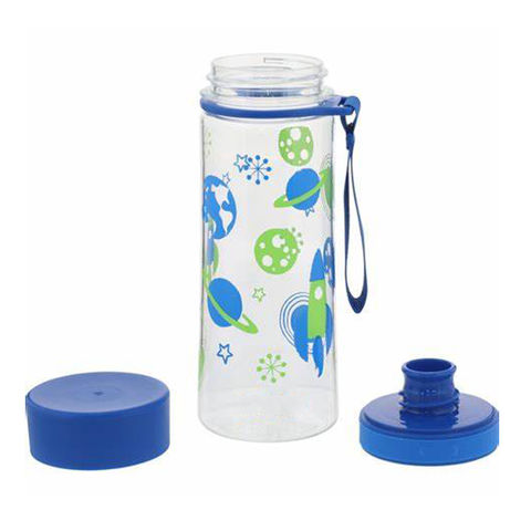 400ml BPA Free Portable Rope Plastic Kettle Children's Tritan Space Juice  My Water Bottle Pop-up Lid - China Water Bottle and Tritan Water Bottle  price