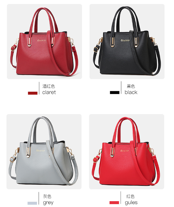 Buy Wholesale China Fashion Luxury Ladies' Handbag Pu Vegan