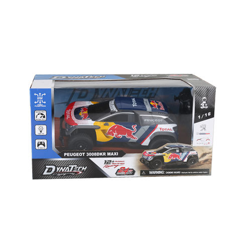 1:16 Rc Drifting Car Radio Control Red Bull Peugeot 3008 Dkr Maxi 