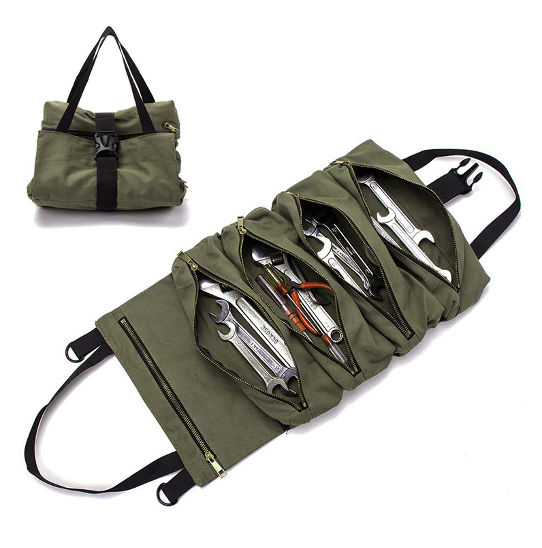 Super Roll Tool Bags Multi-Purpose Tools Roll Up Bag Wrench Pouch ...