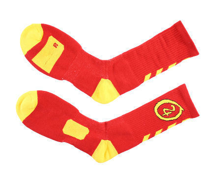 Basketball colorful custom size men long sport socks custom 