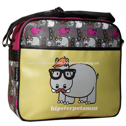 Bolsas de ombro fofas de pintinhos, bolsa mensageiro, bolsas escolares para meninos e meninas