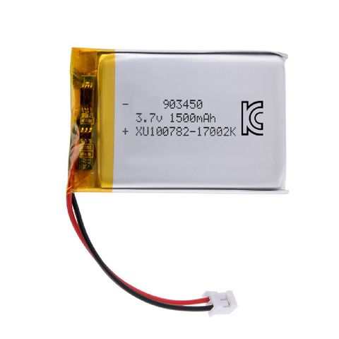 Certificated 3.7V Rechargeable LiPo Batteries LP903450 1500mAh
