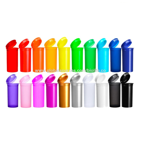 Buy Wholesale China 13 19 Dram Colorful Pop Top Containers Quality And  Cheap Plastic Pop Top Vials Pop Top Bottles & Pop Top Vial at USD 0.03