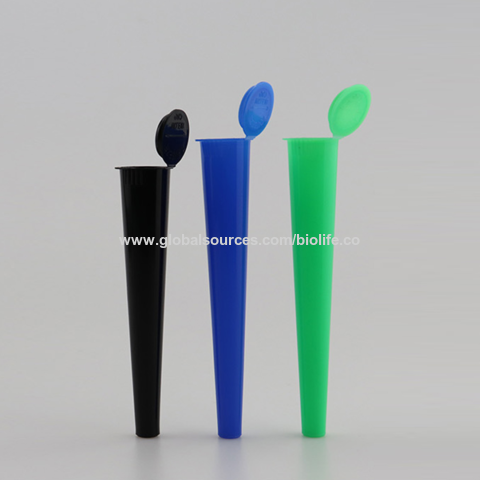 85mm Conical Doob Tube Plastic Cone Joint Tube Custom Doob Tube Cigar Tube Smell  Proof Tube - China Doob Tube, Smell Proof