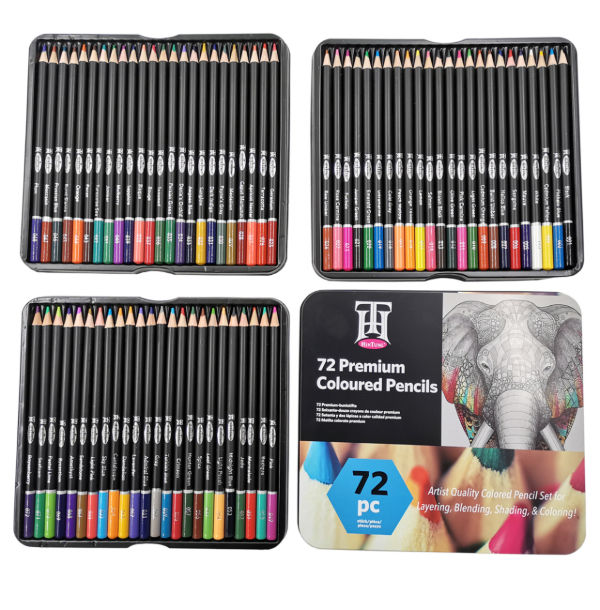 Different Colors Oily Color Pencils Sets