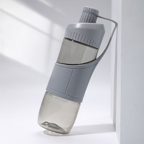 1000ml Water Bottle Clear Scale Bounce Cover Sport Cup Portable