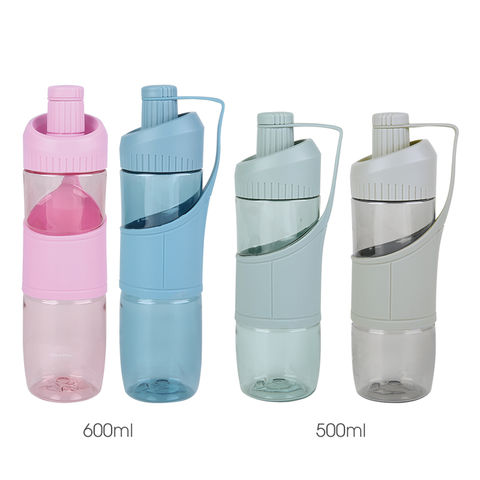 600ml Kids Water Bottle with Time Markings,motivational Drink Bottles  Durable