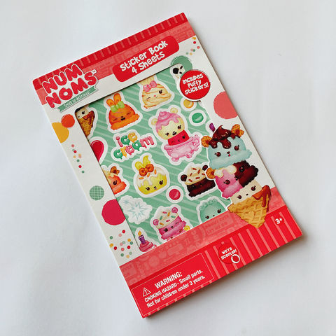 custom size silicone release paper reusable blank sticker book