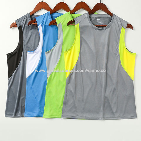 Jersey Sleeveless T-Shirts for Men for sale