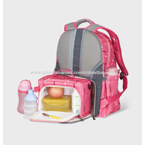 2-in-1 Travel Baby Bag - Pink