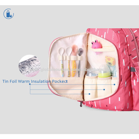 Buy Wholesale China 2-in-1 Diaper Bag Fashion Mummy Maternity Nappy Bag  Baby Travel Backpack Organizer Nursing Bag & Mummy Bag at USD 10