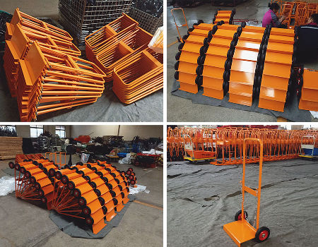 Hand Truck Hand Trolley Heavy Duty Capacity Steel Aluminum Alloy 2-in-1 Convertible Platform supplier